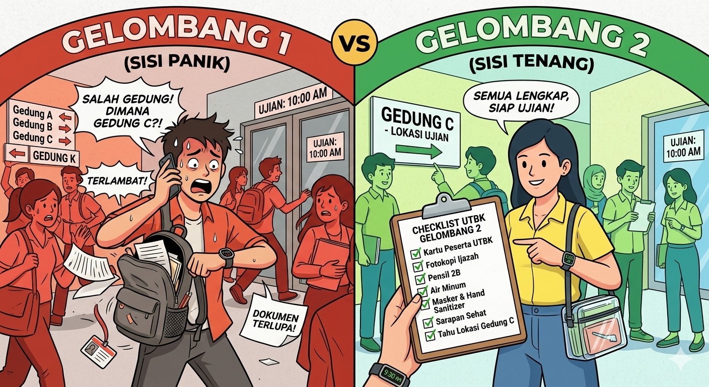 Belajar dari Kesalahan Peserta UTBK di Hari-hari Awal: 15 Kesalahan Fatal Gelombang 1 dan Cara Menghindarinya untuk Gelombang 2