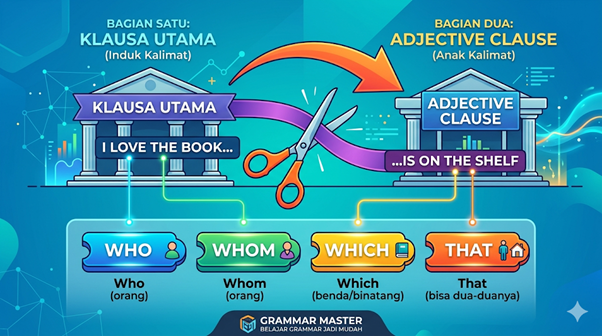 TOEFL ITP: Menguasai Adjective Clause (Who/Whom/Which/That) di Structure
