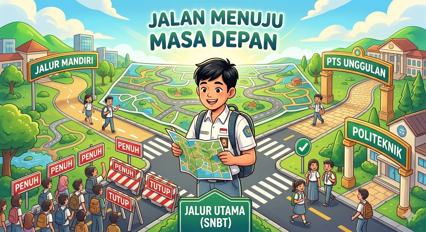 Gagal SNBT Bukan Akhir Segalanya! Ini Rencana Cadangan Lewat Jalur Mandiri & PTS Unggulan