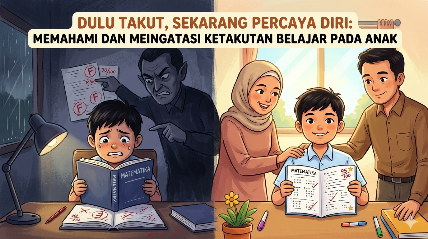 Anak Takut dan Benci Pelajaran Tertentu? Bukan Malas, Bisa Jadi Trauma! Ini Cara Mengatasinya