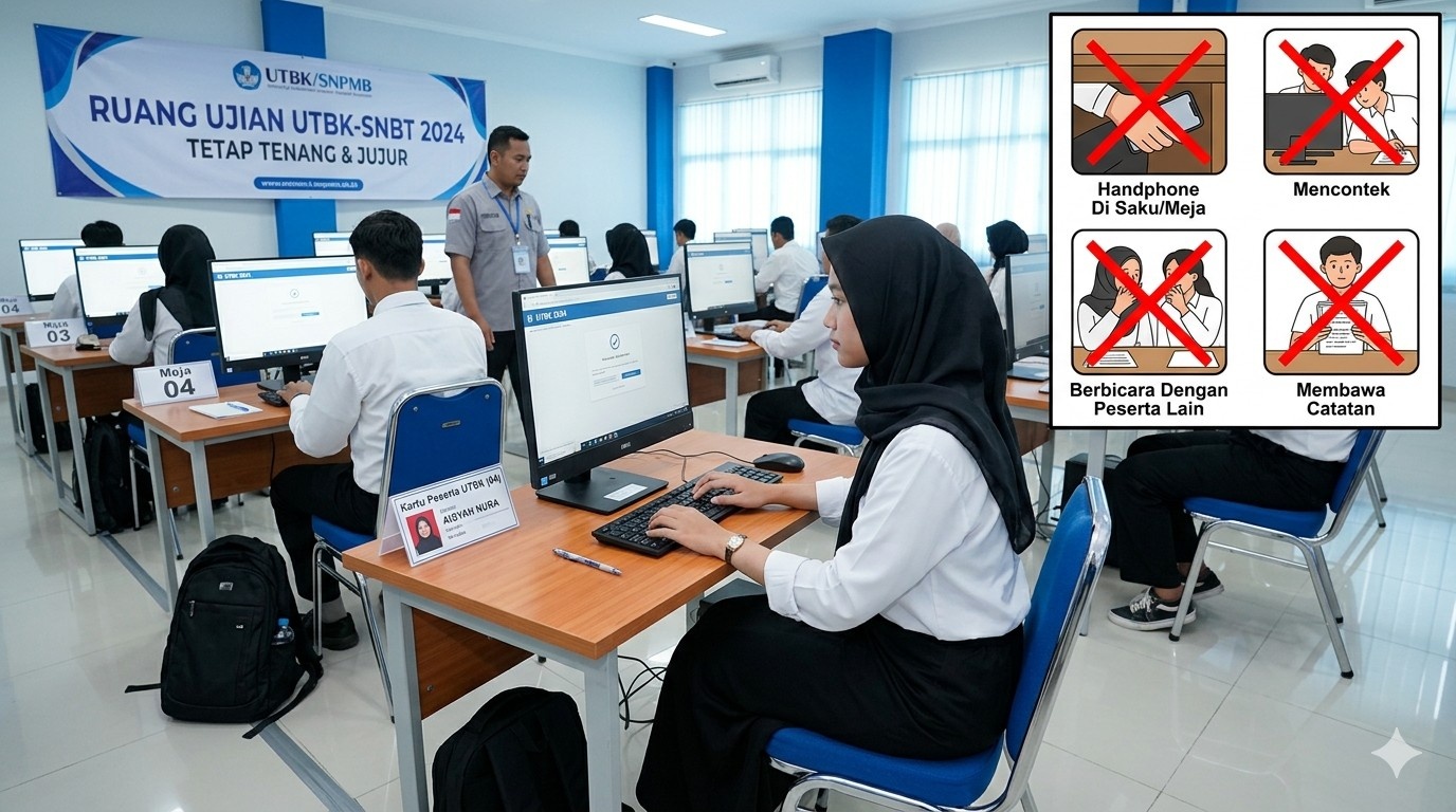H-1 UTBK: Do's & Don'ts Saat Berada di Ruang Ujian – Panduan Etika dan Teknis Agar